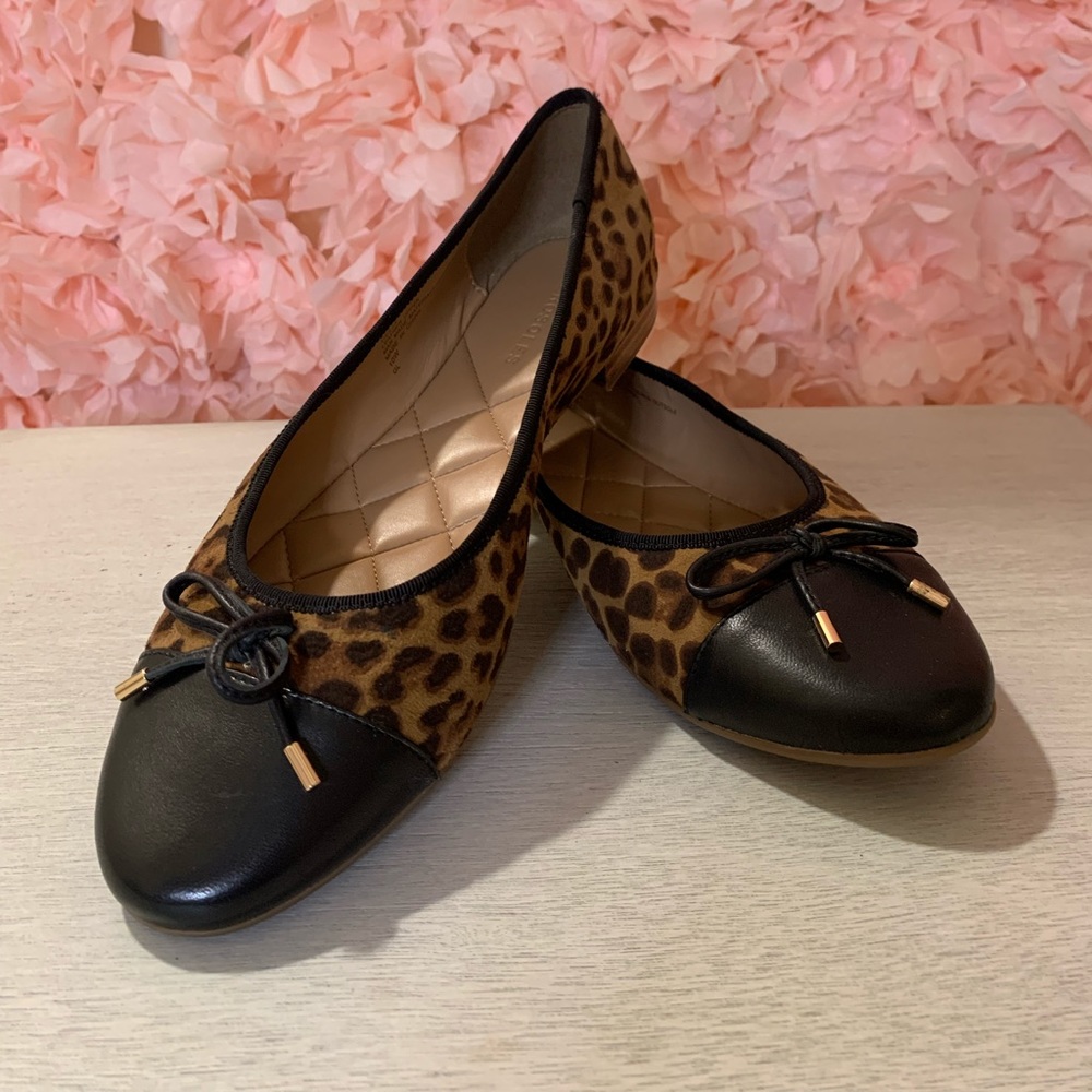 Aerosoles Celia Leopard Ballet Flats 10W
